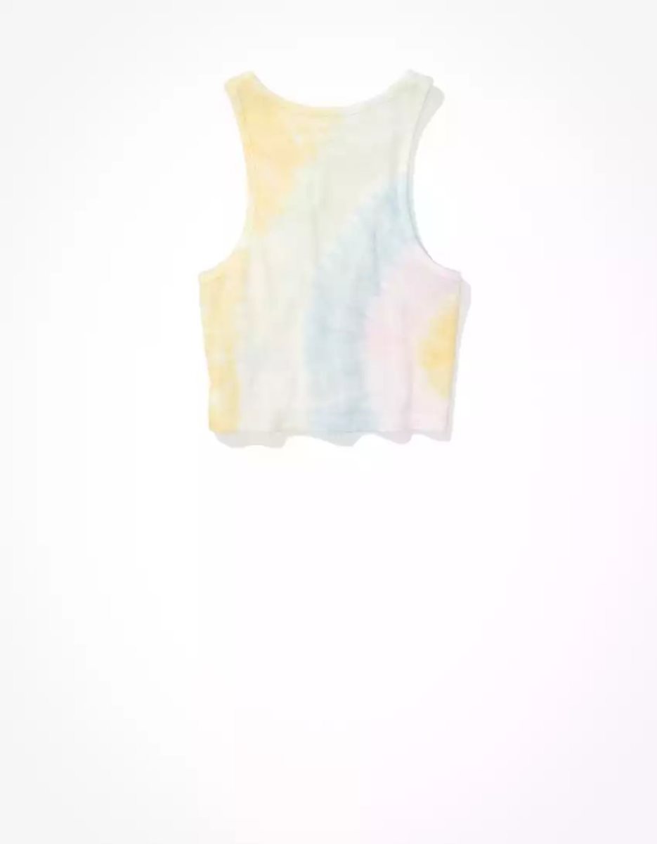 T Shirt Graphique American Eagle AE Pride Tie-Dye Tank Top Multicolore Femme | QUG-65167760